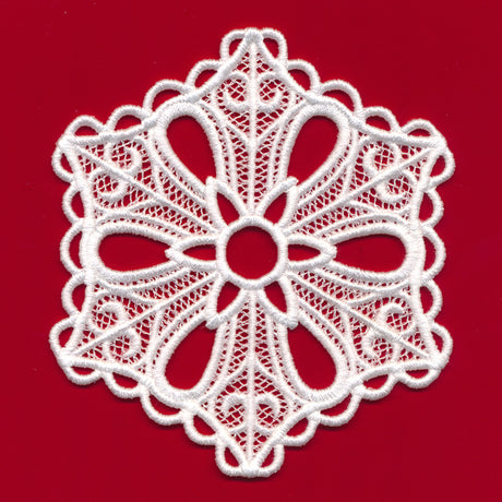 Eyelet Snowflake (Lace)