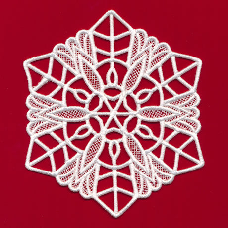 Feather Snowflake (Lace)