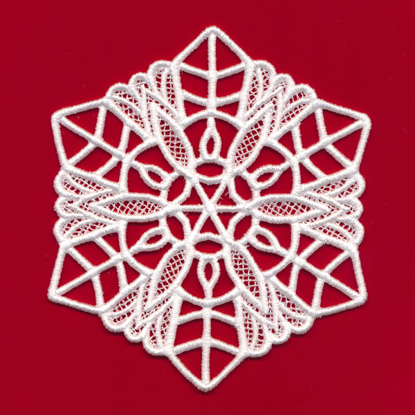 Feather Snowflake (Lace)