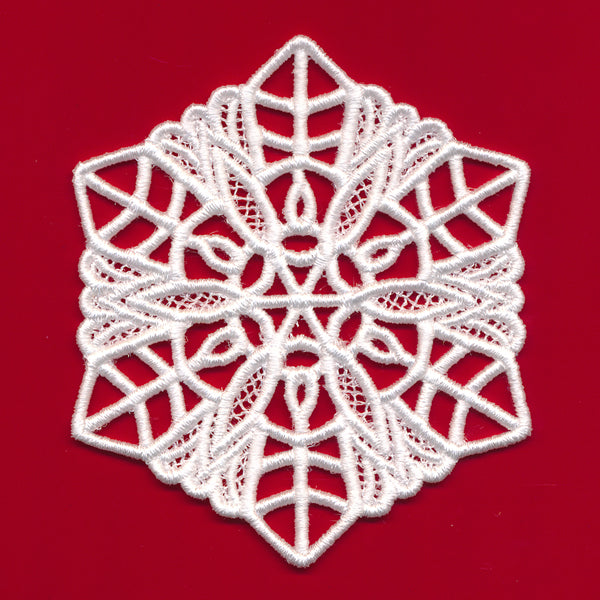 Feather Snowflake (Lace)