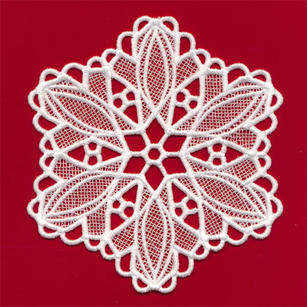 Droplet Snowflake (Lace)