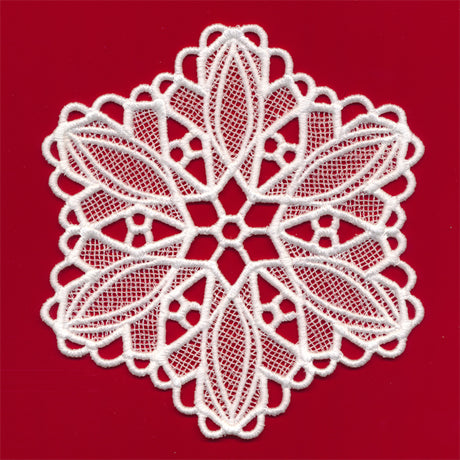 Droplet Snowflake (Lace)