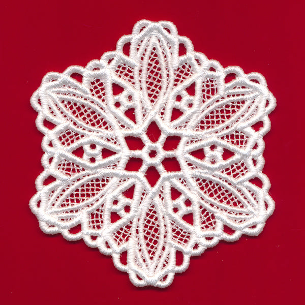 Droplet Snowflake (Lace)