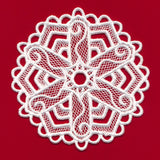 Scalloped Snowflake (Lace)