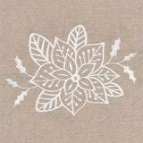 Rustic Poinsettia Accent