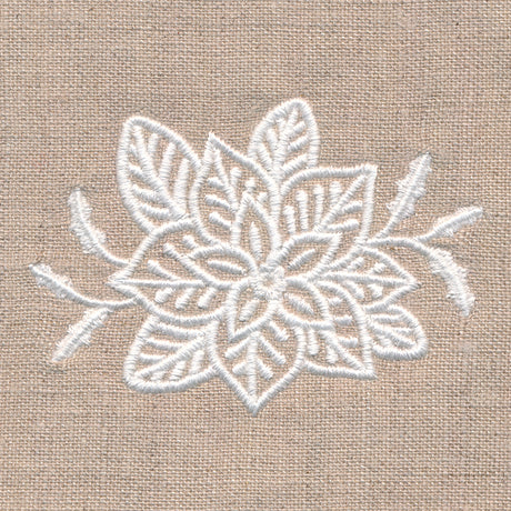 Rustic Poinsettia Accent