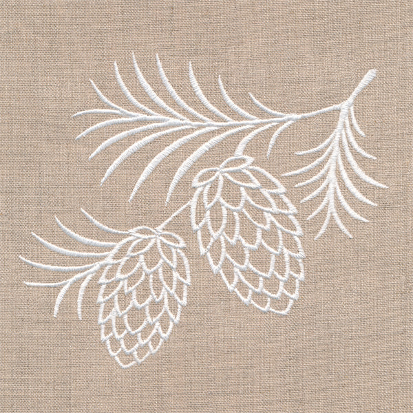 Rustic Pinecone Accent