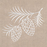 Rustic Pinecone Accent