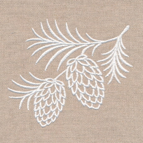 Rustic Pinecone Accent