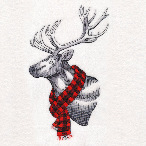 Cozy Scarf Reindeer