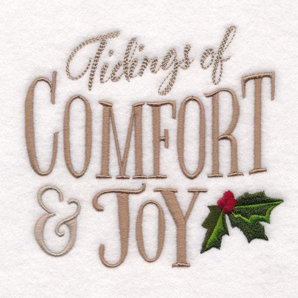 Tidings of Comfort and Joy