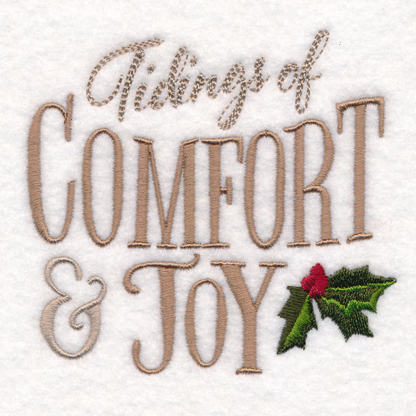 Tidings of Comfort and Joy