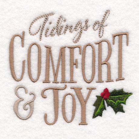 Tidings of Comfort and Joy