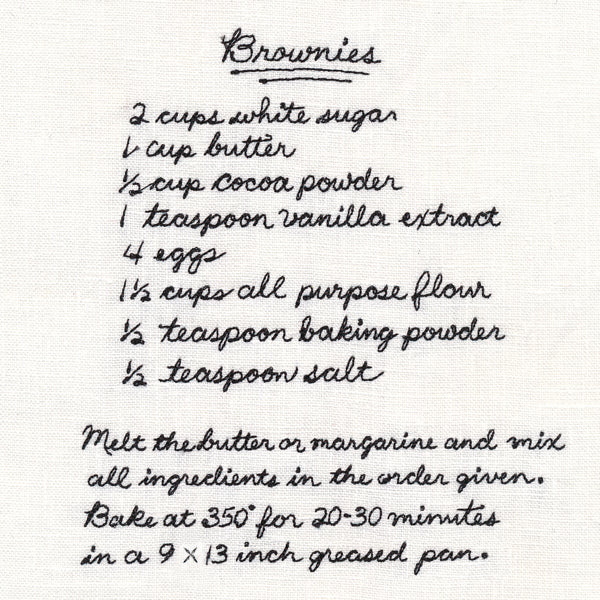 Brownie Recipe