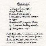 Brownie Recipe