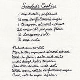 Snowball Cookie Recipe