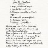 Spritz Cookie Recipe