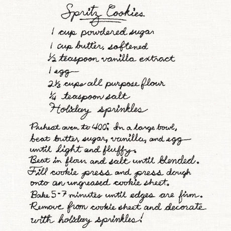 Spritz Cookie Recipe