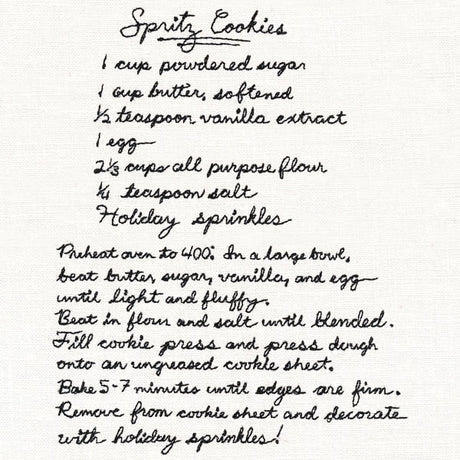 Spritz Cookie Recipe
