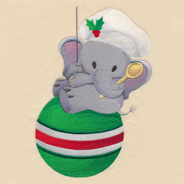 Christmas Chef Elephant
