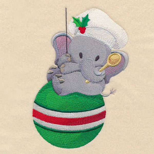 Christmas Chef Elephant