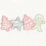Christmas Treats Border - Cookies (Vintage)