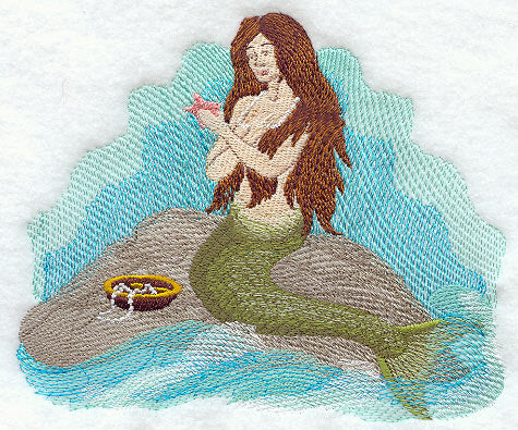 Mermaid on Rock
