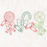 Christmas Treats Border - Candies (Vintage)