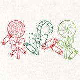 Christmas Treats Border - Candies (Vintage)