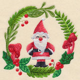 Gnome Santa in Watercolor