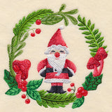 Gnome Santa in Watercolor