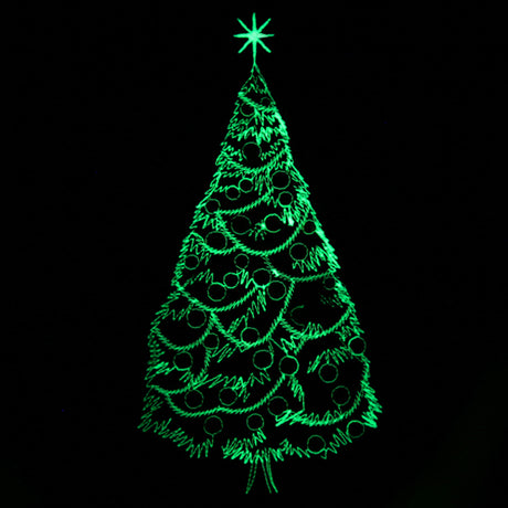 Glowing Christmas Tree