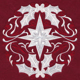 Folk Christmas Star Circle