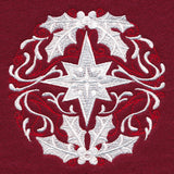 Folk Christmas Star Circle
