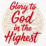 Christmas Spirited Sayings - Glory to God in the Highest