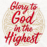 Christmas Spirited Sayings - Glory to God in the Highest
