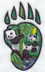 Panda Track Scene