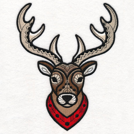 Majestic Reindeer (Blackwork)