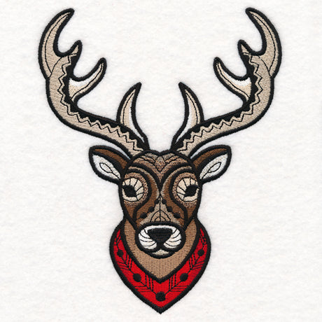 Majestic Reindeer (Blackwork)