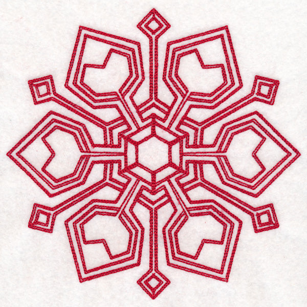 Snowflake Splendor - Sumptuous Snowflake (Vintage)