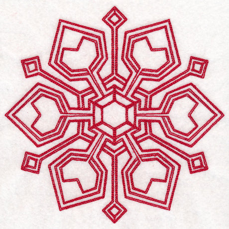 Snowflake Splendor - Sumptuous Snowflake (Vintage)