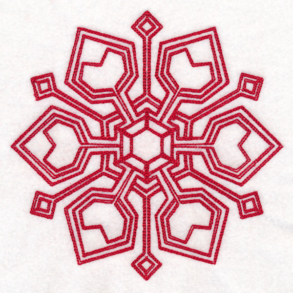 Snowflake Splendor - Sumptuous Snowflake (Vintage)