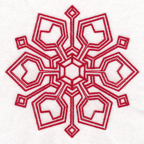 Snowflake Splendor - Sumptuous Snowflake (Vintage)