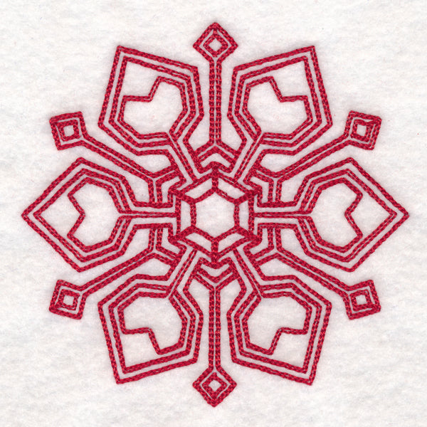 Snowflake Splendor - Sumptuous Snowflake (Vintage)