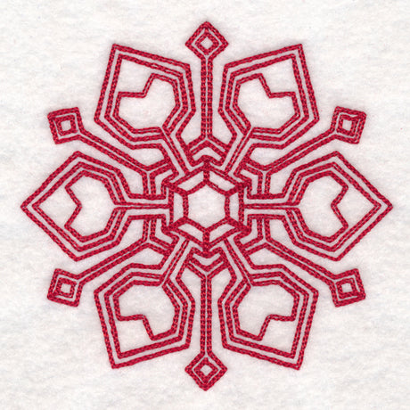 Snowflake Splendor - Sumptuous Snowflake (Vintage)