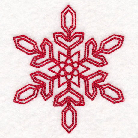 Snowflake Splendor - Serene Snowflake (Vintage)