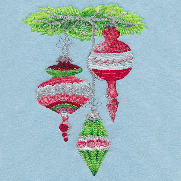 Retro Sparkle Christmas - Ornaments