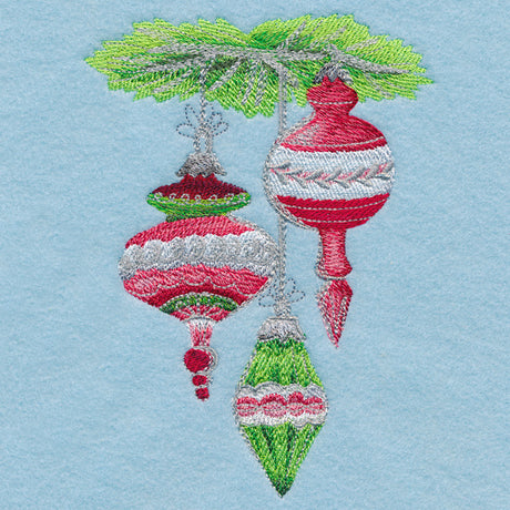 Retro Sparkle Christmas - Ornaments