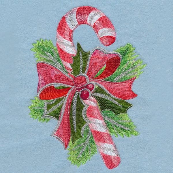 Retro Sparkle Christmas - Candy Cane