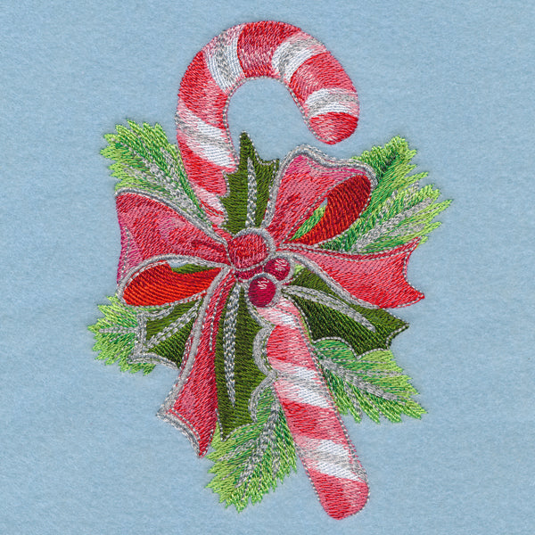 Retro Sparkle Christmas - Candy Cane